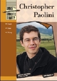 Book Cover for Christopher Paolini by John Bankston