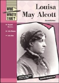 Book Cover for Louisa May Alcott by Elizabeth Silverthorne