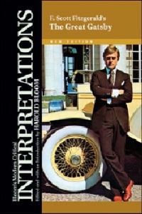 Book Cover for F. Scott Fitzgerald's The Great Gatsby by Harold Bloom