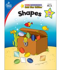 Book Cover for Shapes, Grades PK - K by Carson Dellosa Education