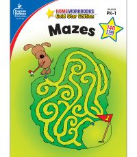 Book Cover for Mazes, Grades PK - 1 by Carson Dellosa Education
