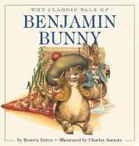Book Cover for Benjamin Bunny Oversized Padded Board Book by Beatrix Potter