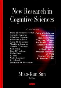 Book Cover for New Research in Cognitive Sciences by MiaoKun Sun