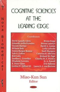 Book Cover for Cognitive Sciences at the Leading Edge by MiaoKun Sun