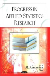 Book Cover for Progress in Applied Statistics Research by Mohammad Ahsanullah