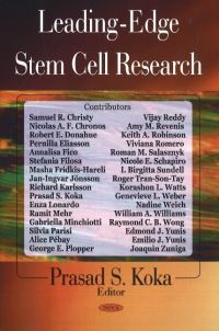 Book Cover for Leading-Edge Stem Cell Research by Prasad S Koka