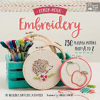 Book Cover for Lunch-Hour Embroidery by Adrienne Smitke