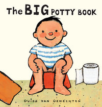 Book Cover for The Big Potty Book by Guido Genechten