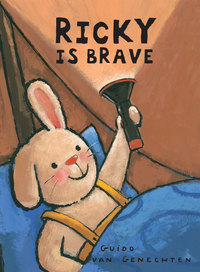 Book Cover for Ricky Is Brave by Guido Genechten