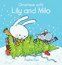 Book Cover for Christmas With Lily and Milo by Pauline Oud