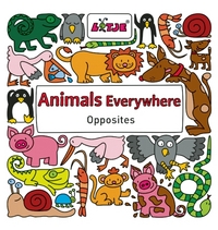 Book Cover for Animals Everywhere by Lizelot Versteeg