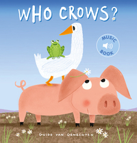 Book Cover for Who Crows? by Guido Genechten