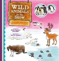 Book Cover for Wild Animals in the Snow by Marja Baeten