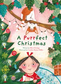 Book Cover for A Purrfect Christmas by Ellen DeLange