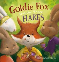 Book Cover for Goldie Fox and the Three Hares by Bonnie Grubman