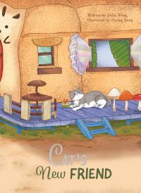 Book Cover for Cat's New Friend by Jialin Wang