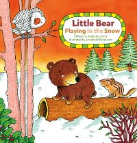 Book Cover for Little Bear. Playing in the Snow by Marja Baeten