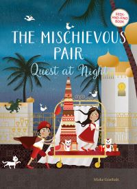 Book Cover for The Mischievous Pair. Quest at Night by Mieke Goethals
