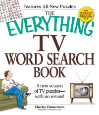Book Cover for The Everything TV Word Search Book by Charles Timmerman
