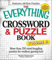 Book Cover for The Everything Crossword and Puzzle Book Volume II by Charles Timmerman