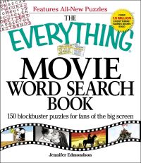 Book Cover for The Everything Movie Word Search Book by Jennifer Edmondson