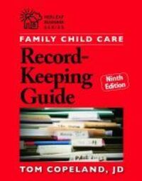 Book Cover for Family Child Care Record-Keeping Guide by Tom Copeland