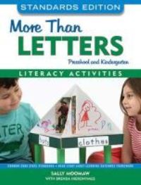 Book Cover for More Than Letters by Sally Moomaw, Brenda Hieronymus, Redleaf Press
