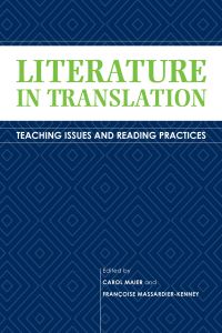 Book Cover for Literature in Translation by Carol Maier, Françoise MassardierKenney