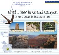 Book Cover for What I Saw in Grand Canyon by Julie Gillum Lue