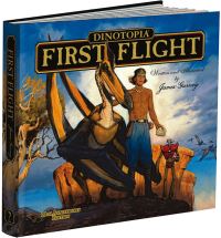 Book Cover for Dinotopia. First Flight by James Gurney