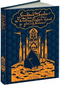 Book Cover for Sindbad the Sailor and Other Stories from The Arabian Nights by Edmund Dulac