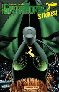 Book Cover for The Green Hornet Strikes by Brett Matthews