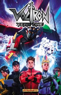 Book Cover for Voltron. Year One by Brandon Thomas