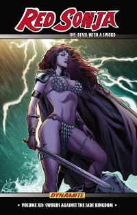 Book Cover for Red Sonja, She-Devil With a Sword. Vol. XII Swords Against the Jade Kingdom by Eric S Trautmann