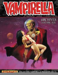 Book Cover for Vampirella Archives. Volume 10 by Bill DuBay, Roger McKenzie, Gerry Boudreau, Bruce Jones
