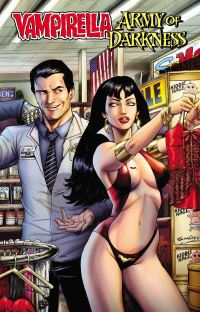 Book Cover for Vampirella, Army of Darkness Volume 1 by Mark Rahner