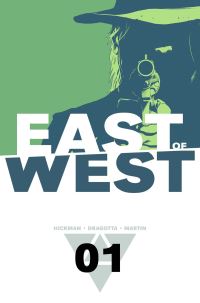 Book Cover for East of West. One by Jonathan Hickman