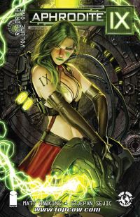 Book Cover for Aphrodite IX. Volume 1 Rebirth by Matt Hawkins, Troy Peteri, David Finch, David Wohl
