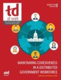 Book Cover for Maintaining Cohesiveness in a Distributed Government Workforce by Sardek Love, Timothy D Howell