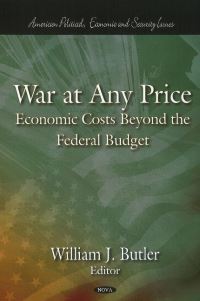 Book Cover for War at Any Price by William J Butler