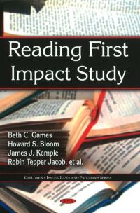 Book Cover for Reading First Impact Study by Beth C Games