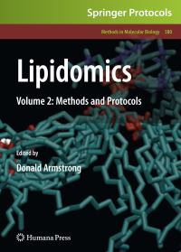 Book Cover for Lipidomics by Donald Armstrong