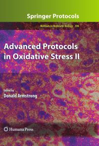 Book Cover for Advanced Protocols in Oxidative Stress II by Donald Armstrong