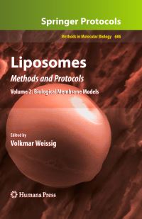 Book Cover for Liposomes Volume 2 Biological Membrane Models by Volkmar Weissig