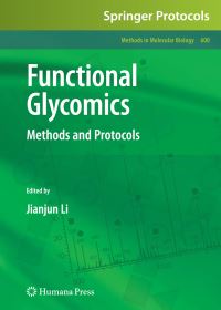 Book Cover for Functional Glycomics by Jianjun Li
