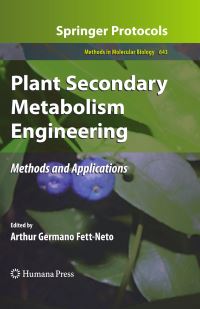 Book Cover for Plant Secondary Metabolism Engineering by Arthur Germano FettNeto