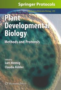 Book Cover for Plant Developmental Biology by Lars Hennig, Claudia Köhler