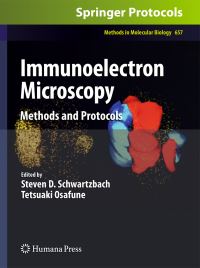 Book Cover for Immunoelectron Microscopy by Steven D Schwartzbach, Tetsuaki Osafune