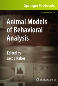 Book Cover for Animal Models of Behavioral Analysis by Jacob Raber