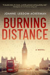 Book Cover for Burning Distance by Joanne LeedomAckerman